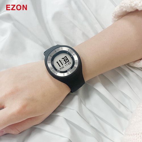 EZON Pedometer Watch T028, Waterproof Step Counter Watch with Calories & Stopwatch, EL Backlight, Non-Bluetooth Pedometer for Walking and Daily Exercise