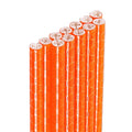 HARFINGTON 12pcs Bike Reflective Spoke Skins 0.2" Plastic Bicycle Spoke Reflectors Spoke Covers Trim Wrap Wheel 360°Visibility for Road Mountain Bike Motorcycles Decoration, Orange
