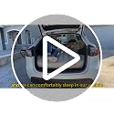 Beige Tesla Model Y Air Mattress Self-Inflating Camping Bed 2020-2026