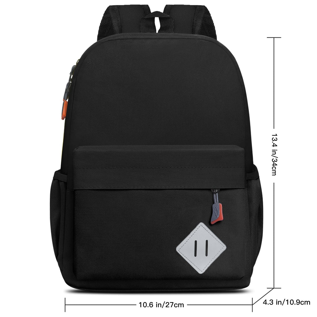 AZKAQA Little Kids Backpack for Girls Boys - Toddler Preschool Backpack School Bag Cute Kindergarten Backpack for Aged 3-6, Black