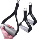 J Bryant Thick Gym Handles - Non-Slip High Density Aluminum Grips for Cable Machines | 2 Strong Handles (1 Pair)