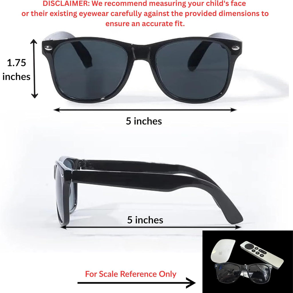 Skiennix Kids Sunglasses - UV400 Protection, Lightweight Frames & Shatter-Resistant Lenses