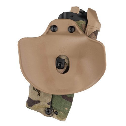 Safariland 6378RDS Automated Locking System Duty Holster, Red Dot Sight Compatible, Cordura Multi-Cam, Left Hand, Fits: Glock 17/22 Surefire XVL2