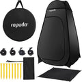 ropoda Pop Up Tent 83" x 48" x 48" Upgrade Privacy Tent, Porta-Potty Changing Portable Changing Room Includes 1 Removable Bottom,8 Stakes,1Removable Rain Cover,1 Carrying Bag