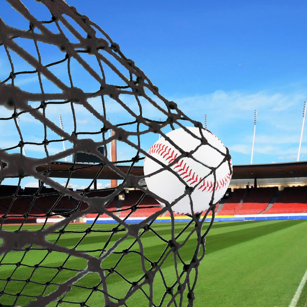 TNZMART Baseball Backstop Net - Durable Black Barrier for Practice & Batting | Sports Equipment