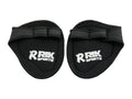 RIK SPORTS Non-Slip Neoprene Gym Grip Pads – Alternative to Workout Gloves for Weightlifting, Pull-Ups, Powerlifting, Calisthenics, and Gymnastics – Fitness Grips for Men and Women (Black, One Size)