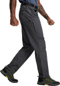 Skiennix Men's Lightweight Tactical Hiking Pants - Waterproof, Quick-Dry, 6 Pockets for Outdoor Adventures
