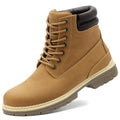 ANJOUFEMME Winter Hiking Boots Men Waterproof, Warm Work Trekking Shoes for Men FNM2018-YELLOW-10