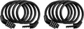 Skiennix Bike Cable Lock - 4-Digit Resettable Combination | 4ft Long, High Security Anti-Theft Design