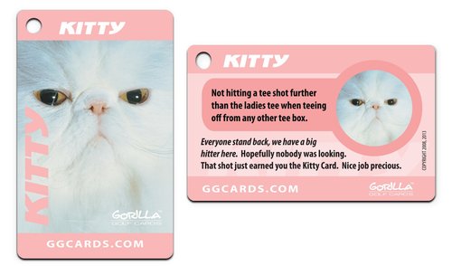 Gorilla Golf Cards - The On-Course Golf Betting Card Game - Add Fun to Your Golf Round - You'll Love to Hate This Game
