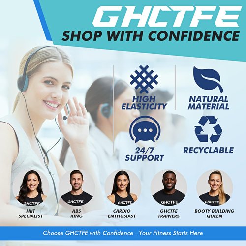 GHCTFE 100PCS Bulk Resistance Bands, Gift for Group Members Workouts, Schools, Gyms & Recovery Training with Storage Bags, Professional Exercise Bands for Yoga, Pilates & Team Fitness for Legs & Arms