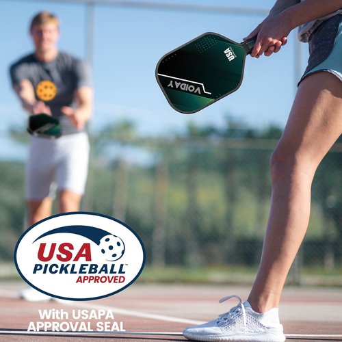 Pickleball Paddles Set of 2 x Green