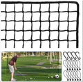 Amazgolf Golf Net,10Ft,15Ft,20Ft,25Ft, 30Ft, 40Ft Golf Practice Net,Sports Practice Barrier Net, Heavy Duty Ball Netting Golf Hitting Net, DIY Ball Net,Baseball Net Hockey Net and Chipping Net
