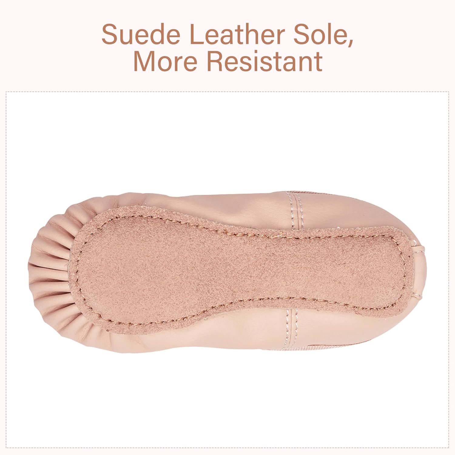 Stelle Ballet Shoes - Soft Leather Slippers for Girls & Boys | Toddler to Big Kid Sizes
