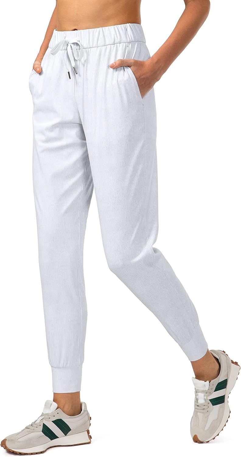 SANTINY Women's Joggers - Comfortable Running Sweatpants with Pockets | Ideal for Lounge & Workouts
