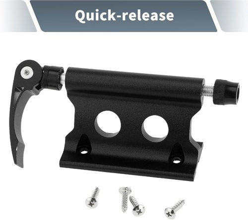 AUTOHAUX Universal Quick Release Bike Fork Mount Rack - Roof Carrier for 0.26" & 0.79" Aluminum Alloy