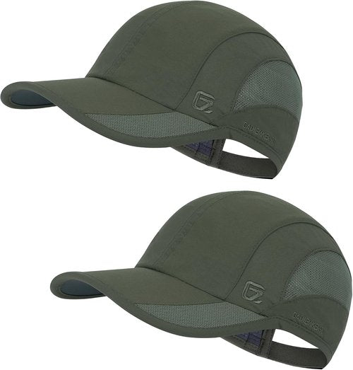 GADIEMKENSD Outdoor Running Hat - Breathable Mesh Design | 2-Pack for Ultimate Comfort