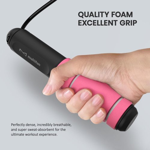 Multifun Digital Jump Rope - Smart Counter & Timer for Fitness | Adjustable Speed Skipping Rope for All Ages
