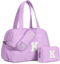 Skiennix Customizable Kids Duffle Bag | Stylish Overnight Bag with Wet Pocket & Makeup Pouch for Girls