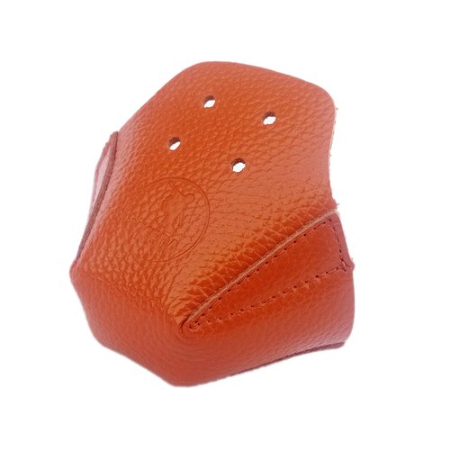 VKEDA 100% Real Cowhide | Toe Cap Guard Protectors | Roller Skate Derby Speed 1 Pair(Brown)