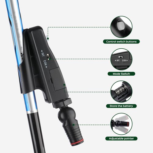Indoor Golf Laser Putting Training Aid with Two Modes, Putting Training Aid for Alignment Tool, Precision Red Line Laser Putting Trainer, Cool Golf Gift for Golfers