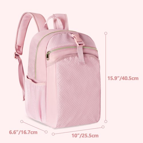 Prokva Pickleball Bag Backpack for Women Holds 4 Paddles, Large Pickle Ball Bag Pickleball Paddle Backpack for Men, Pink (Patent Design)