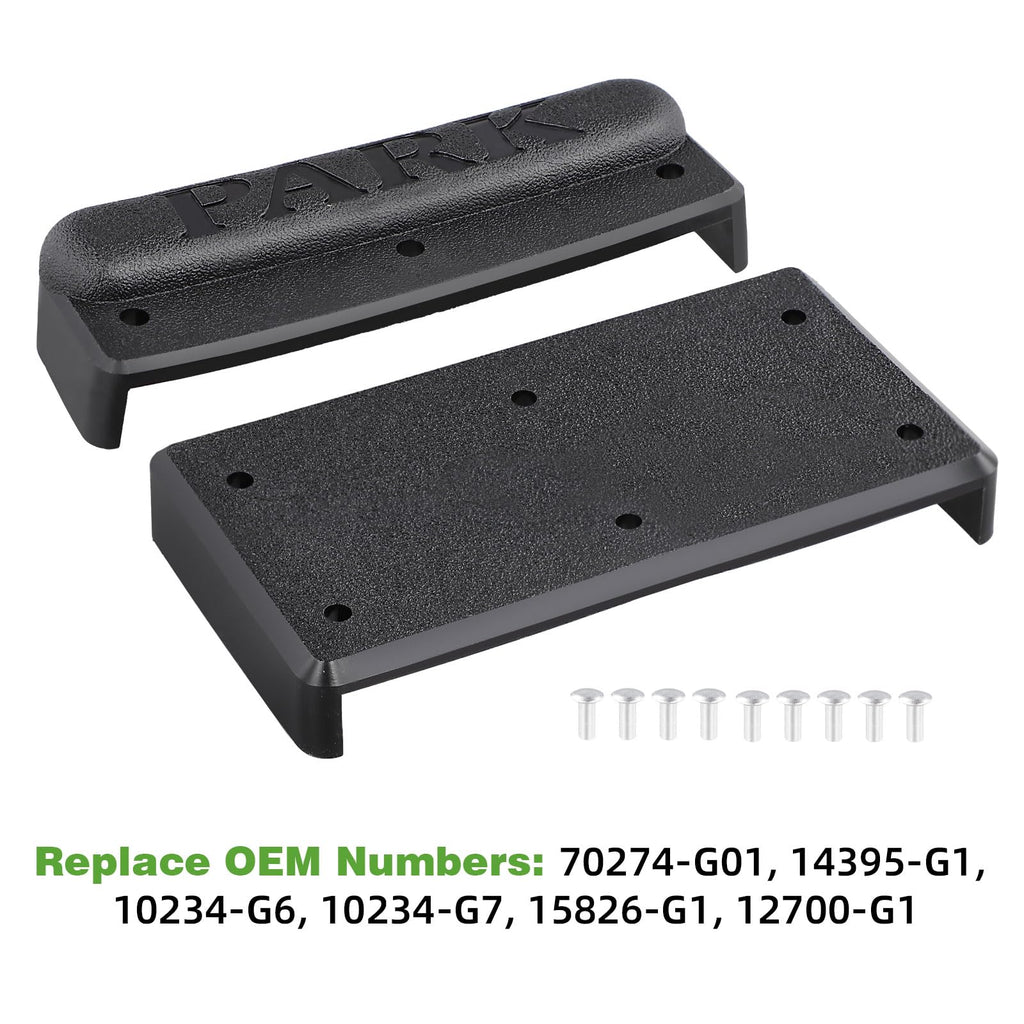 Roykaw Golf Cart Brake Pedal Pad Compatible with EZGO TXT and Marathon Gas & Electric 1971-1992 Golf Carts, TXT Brake Pedal, Replace OEM# 70274-G01, 14395-G1, 10234-G6, 10234-G7, 15826-G1, 12700-G1