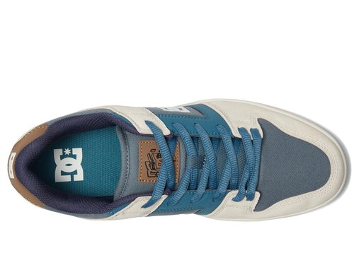DC Men's Manteca 4 Casual Skate Shoe Grey/Blue/White 11
