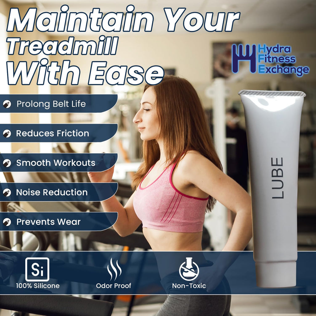Treadmill Lubricant for Belt | Treadmill Oil Belt Lubricant | 100% Silicone Oil for Running Belts | Spirit Sole Lube for Belts Essential for Home Gym Equipment Maintenance Kit p/n N020001