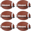 Skiennix Football Wall Mounts - 6-Piece Metal Display Stand for Sports Balls | Perfect for Home Gym & Man Cave Decor