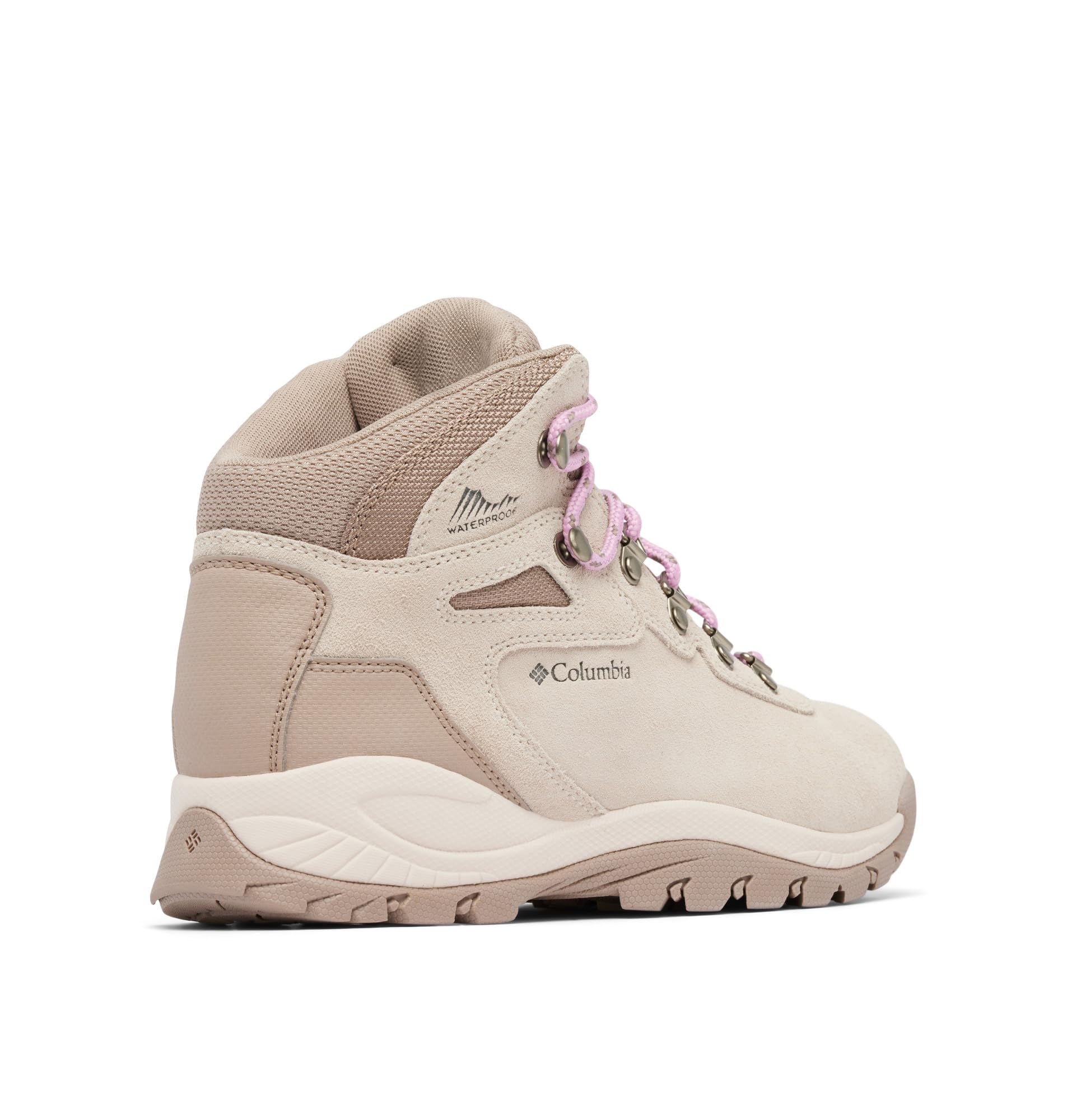 Columbia Womens Newton Ridge Plus Waterproof Amped, Dark Stone/Cosmos, 6.5 Wide