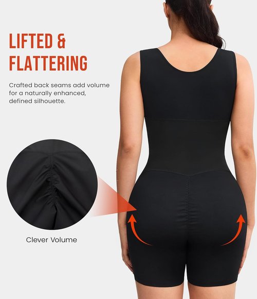 Junlan Sauna Suit Women - Full Body Sleeveless Sauna Jumpsuit with Zipper Waist Trainer