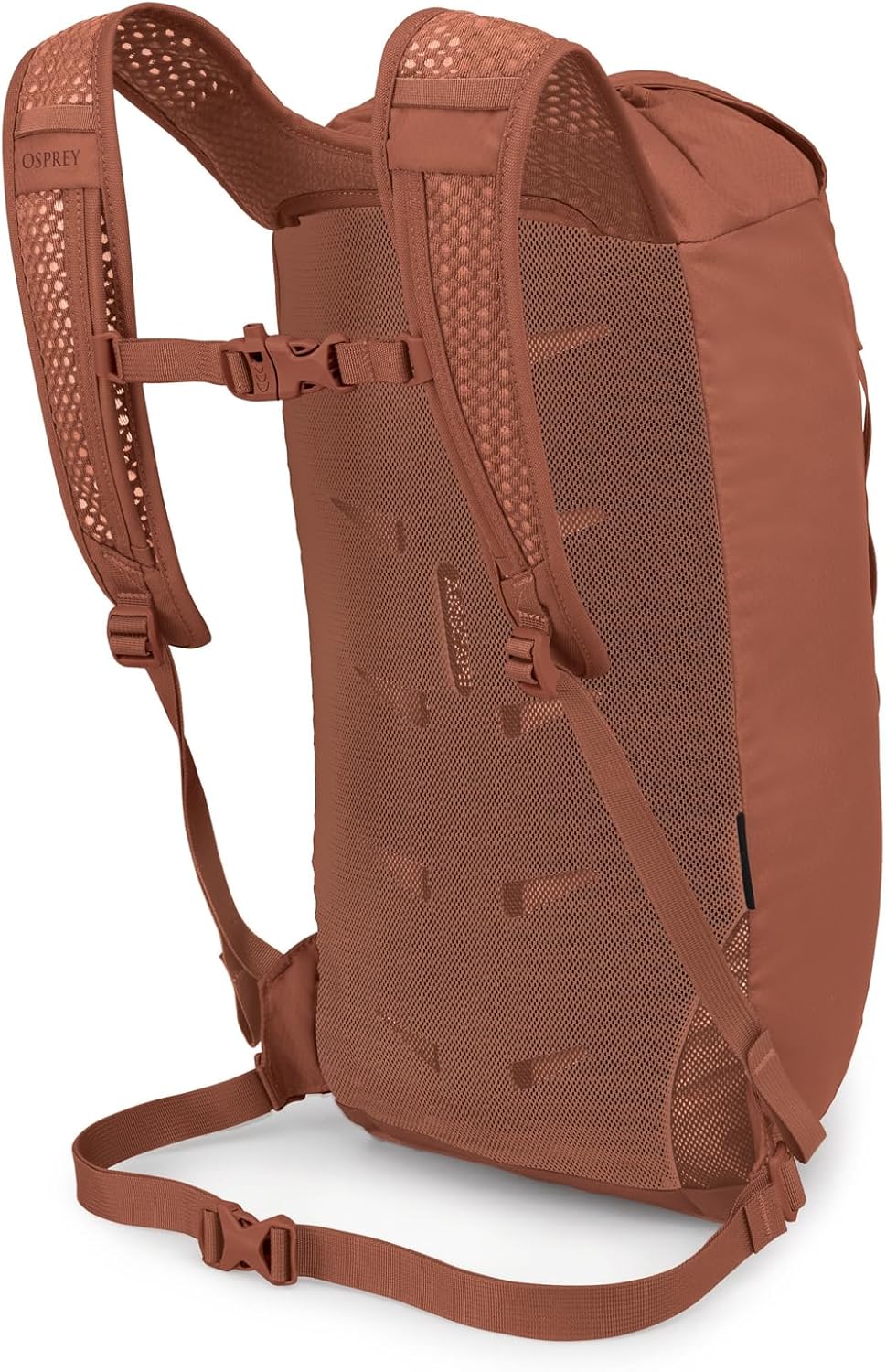 Osprey Daylite Cinch Backpack - Lightweight Travel Bag for Hiking & Festivals | Porcelain Orange