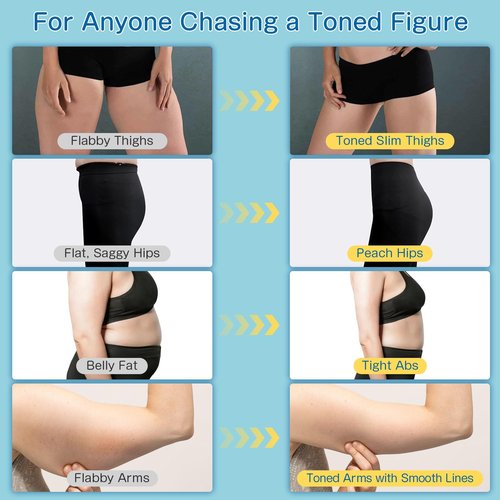CYFIE Thigh Trainer Kegel Exerciser, Inner Thigh Exerciser for Women Men, Hip & Pelvic Floor Exercise Devices with 25-30LB Band, Thigh Exercise Equipment for Home Gym Butt & Leg Strength