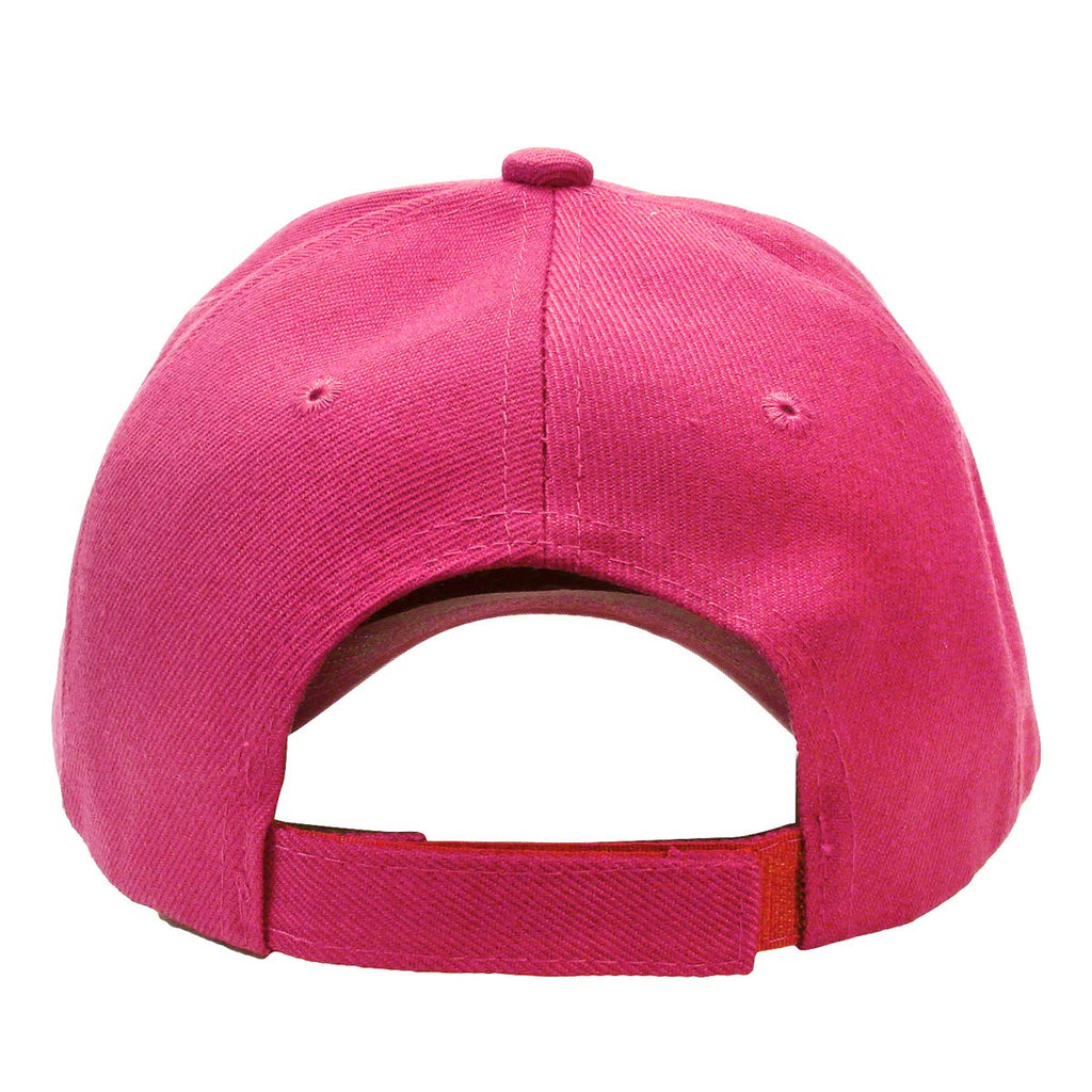 Falari Baseball Cap Adjustable Size for Running Workouts and Outdoor Activities All Seasons (2pk Black & Hot Pink)