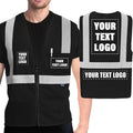 AYKRM 2 Pocket Mesh High Visibility Reflective Safety Vest for men & Women ANSI/ISEA 107 Standards
