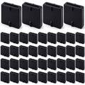 40 Pcs Rubber Tire Cleats for 2" Straps - Tire Tie Down Cleats (Variation: 40)