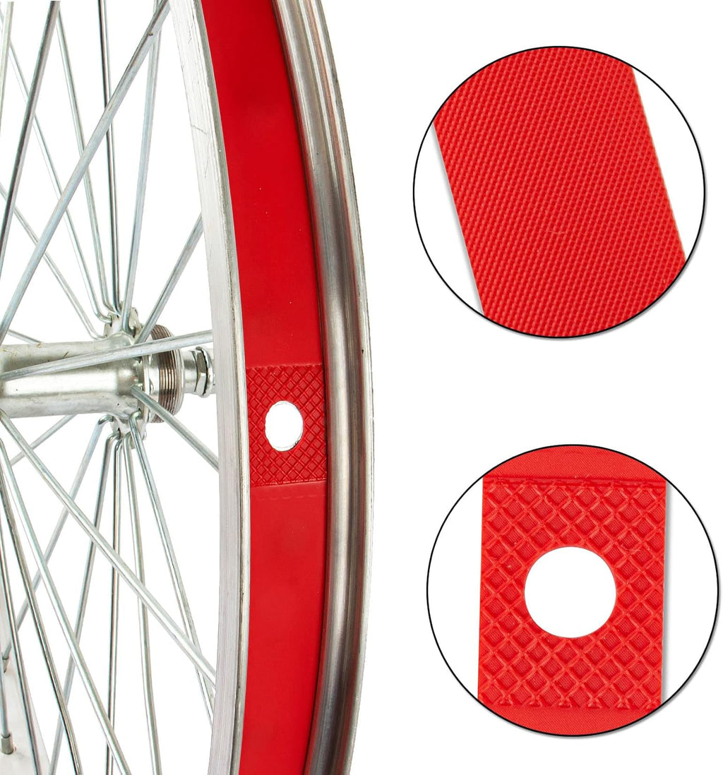 PSLER Bicycle Rim Liner - Durable Tire Protection Strip | 2-Pack Rim Tape for Enhanced Safety