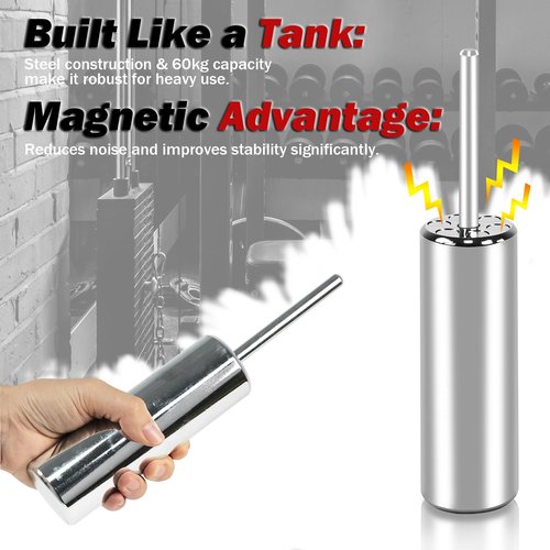 PLAYGOGYM Steel Weight Stack Pin - Gym Pins for Weight Stack, Secure & Durable Fitness Gym Pin Extender for 2" Weight Plates (8 * 100mm)