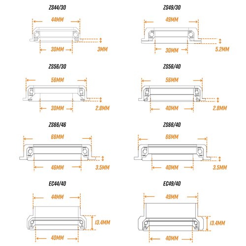 Funn Descend Lower Headset ZS56/40, Zero Stack Angular Contact Bearing Lower Headset for Mountain, Road, Gravel and BMX Bikes