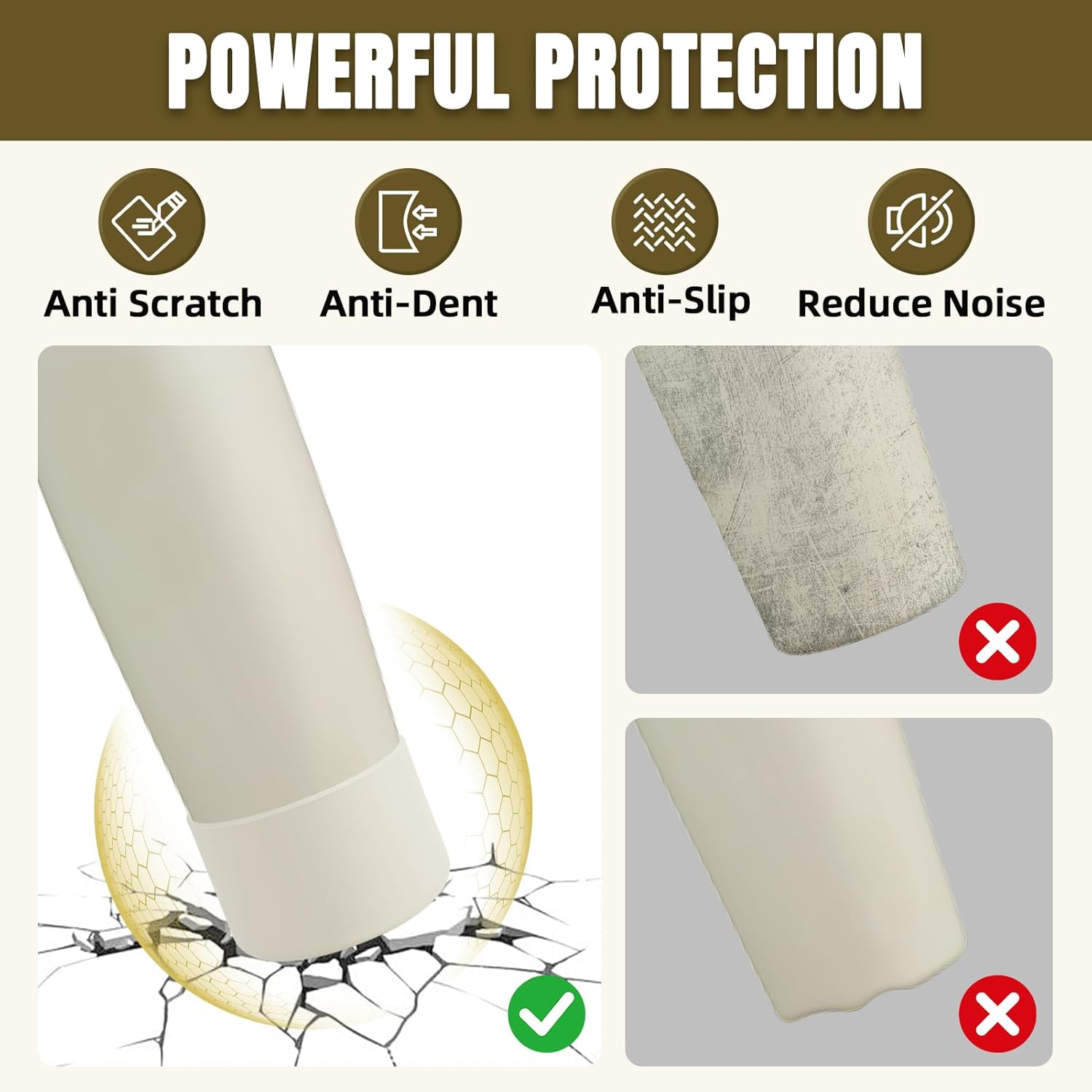 Owala 2PCS Silicone Boot - Protective Anti-Slip Bottom Cover for 30oz & 40oz FreeSip Tumblers