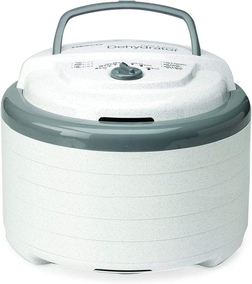 NESCO FD-75A Food Dehydrator - Perfect for Snacks, Fruits, and Beef Jerky | Gray Finish