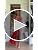Women's Red Petal Hollow V-Neck One-Piece Swimsuit with Skirt - Medium