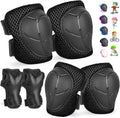 Skiennix Kids Knee & Elbow Pads Set - Adjustable Protective Gear for Ages 3-14 | Skate, Bike, Ski