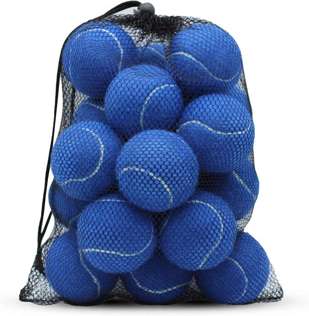 SHYUJAJIE Tennis Balls - 20 Pack High Elasticity Training Balls for Beginners & Pets