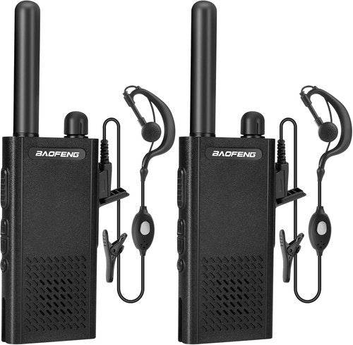 Baofeng T26 Walkie Talkies - Long Range Two-Way Radios with Rechargeable Battery & Earpieces | Compact Design