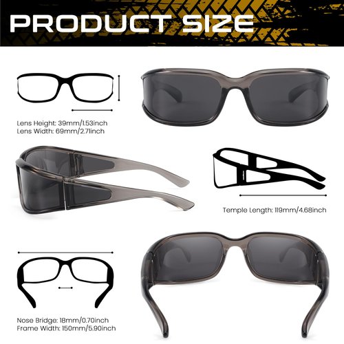 SODQW Polarized Wrap Around Sunglasses for Women UV400 Running Cycling Sports Sun Glasses Trendy 2025 Shades