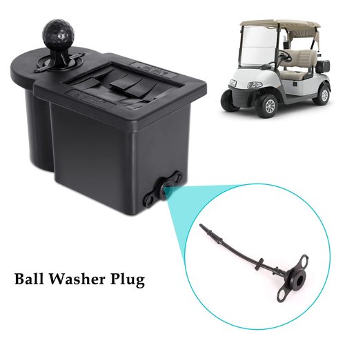 10L0L Replacement Rubber Drain Plug for Golf Cart Golf Ball Washer and Club Cleaner