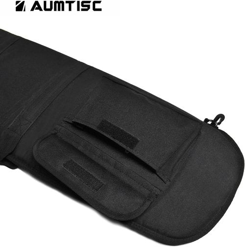 AUMTISC Soft Rifle Gun Case - 41/45/49 Inch Shotgun Carrying Bag with Adjustable Shoulder Sling