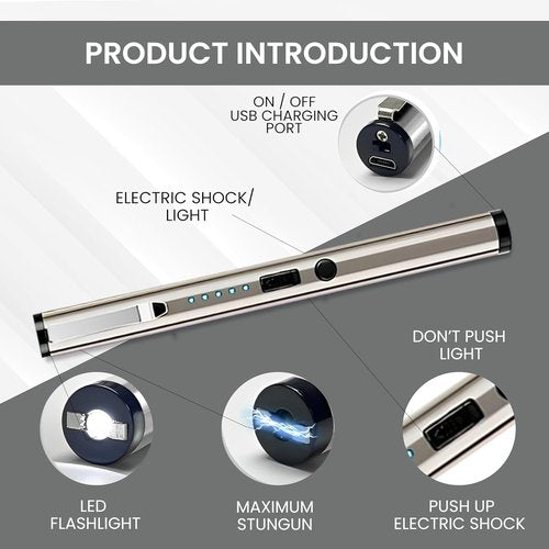 ADS-15SBP Pen Stun Gun by ADS | Rechargeable Self Defense Device for Women